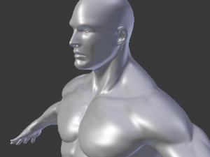 male base mesh Model 3D