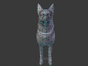 german shepherd 3D Модель