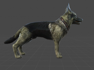german shepherd 3D Модель