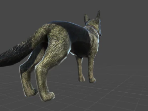 german shepherd 3D Model