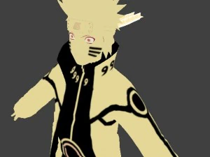 naruto kyubi made 3D Model