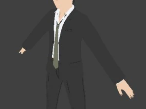 shikamaru naruto shippuden 3D Model