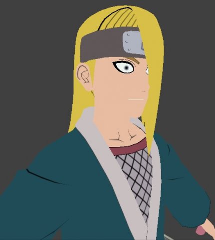 deidarapr-akatsuki 3D Model .c4d .max .obj .3ds .fbx .stl .blend 