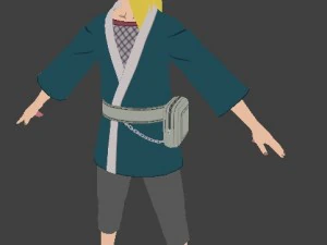 deidarapr-akatsuki 3D Model