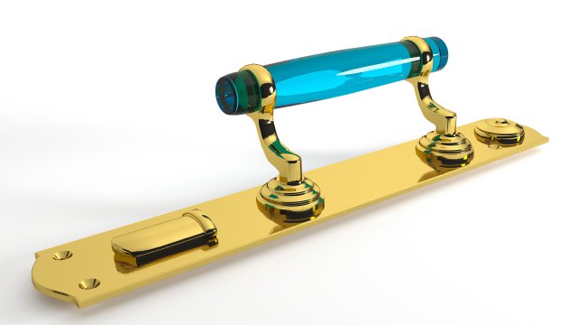 doorhandle 3D Model .c4d .max .obj .3ds .fbx .stl .blend 