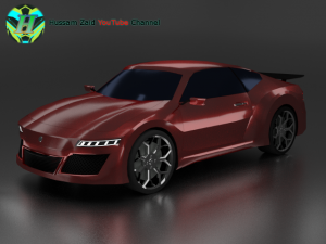 sport car 4 3D Model