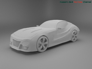 sport car 5 3D Model