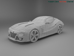 sport car 5 3D Model