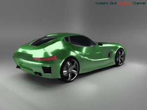sport car 5 3D Model