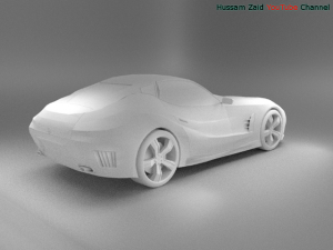 sport car 5 3D Model
