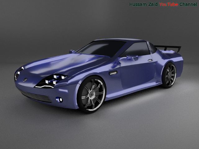 sport car 6 3Dモデル .c4d .max .obj .3ds .fbx .stl .blend 