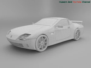 sport car 6 3D Model