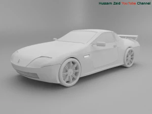 sport car 6 3D Model