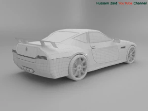 sport car 6 3D Model