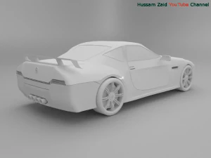 sport car 6 3D Model