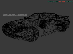 sport car 6 3D Model