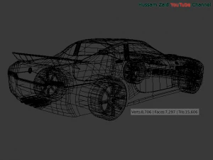 sport car 6 3D Model