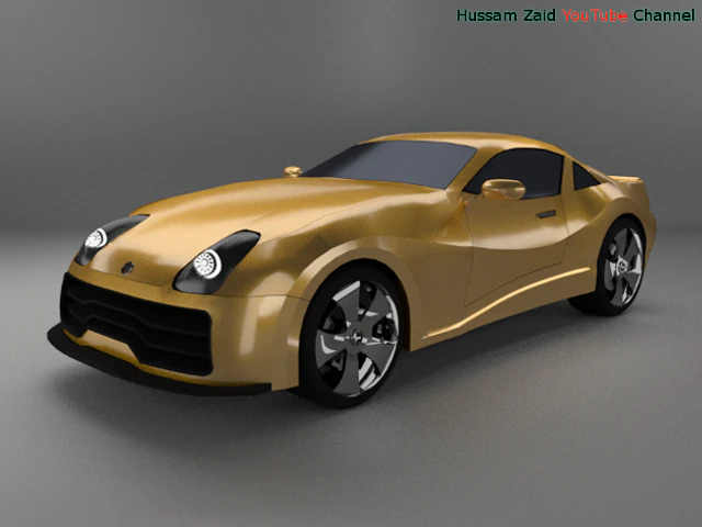 sport car 7 3D Model .c4d .max .obj .3ds .fbx .stl .blend 