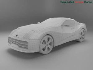 sport car 7 3D Model