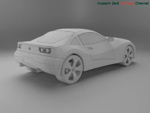 sport car 7 3D Model
