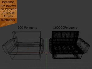 sofa2 3D Model