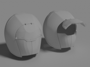 helmet fbx 3D Model