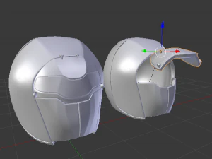 helmet fbx 3D Model