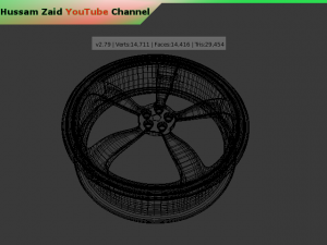 wheel 3D 模型
