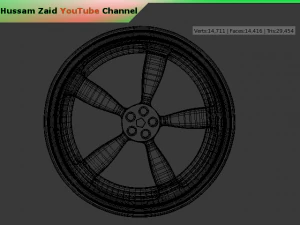 wheel 3D Model