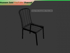 chair 2 Modèle 3D