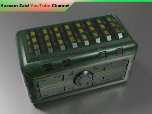 sci fi box 3D 模型