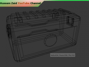 sci fi box 3D 模型