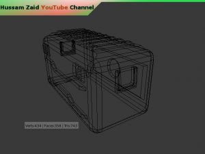 sci fi box 3D 模型