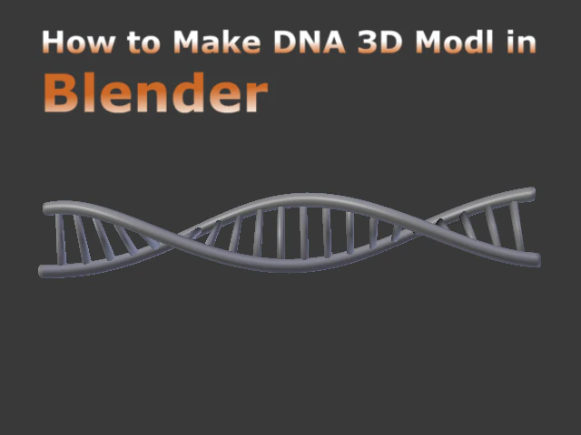 dna 3D Model .c4d .max .obj .3ds .fbx .stl .blend 