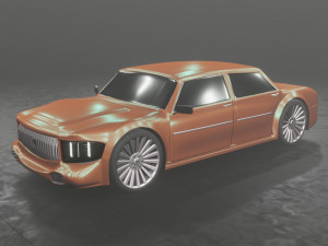 hussam zaid 3d car 21 3D Модель