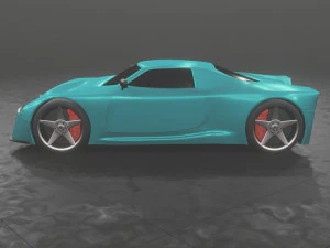 hussam zaid 3d car 20 3D Model