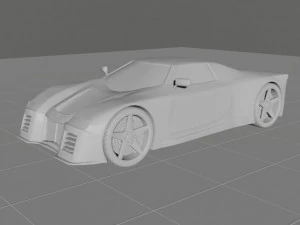 hussam zaid 3d car 20 3D Model