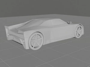 hussam zaid 3d car 20 3D Model