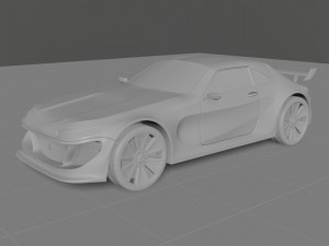 hussam zaid 3d car 22 3D Model