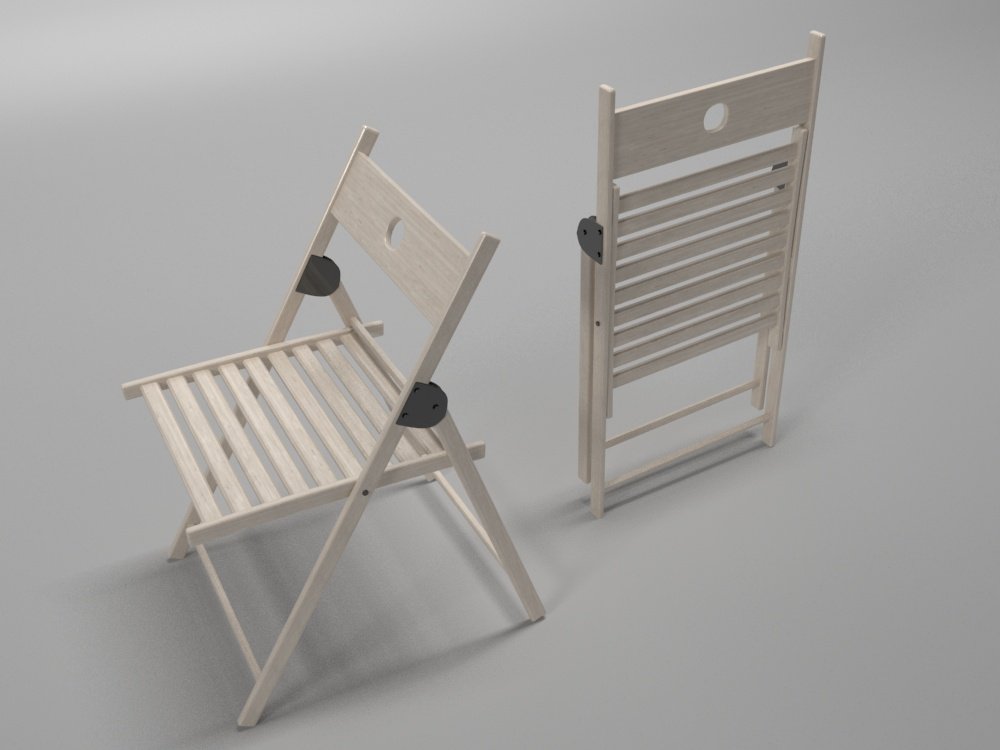 Folding Chair 3d Model In Stool 3dexport