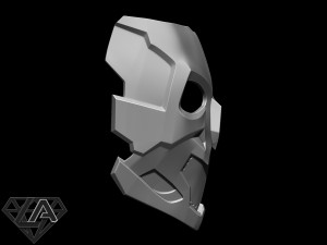 cyberpunk sci-fi demon mask 3D Print Model