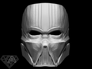 black vader custom concept mask 3D Принт Модель