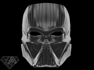 black vader custom concept mask 3D Print Model