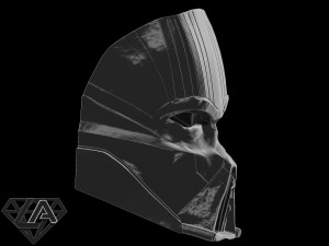 black vader custom concept mask 3D Print Model