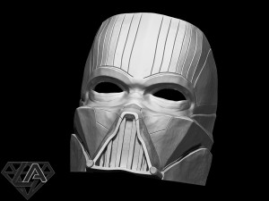 black vader custom concept mask 3D Print Model