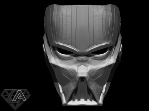 black vader custom concept mask 3D Print Model