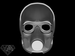 borderlands mask Model Cetak 3D