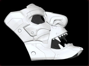 demon cyberoni mask 3D Print Model
