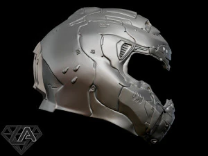 doom eternal helmet 3D Print Model