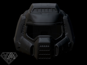 doomguy classic helmet 3D 打印模型